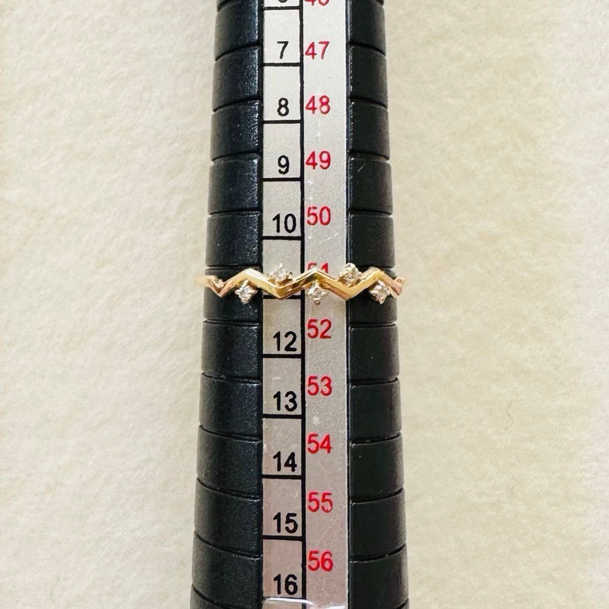 ete K10 YG ダイヤモンド リング 11号 ジグザグ エテ|Yahoo ete K10 YG ダイヤモンド リング 11号 ジグザグ エテ|Yahoo