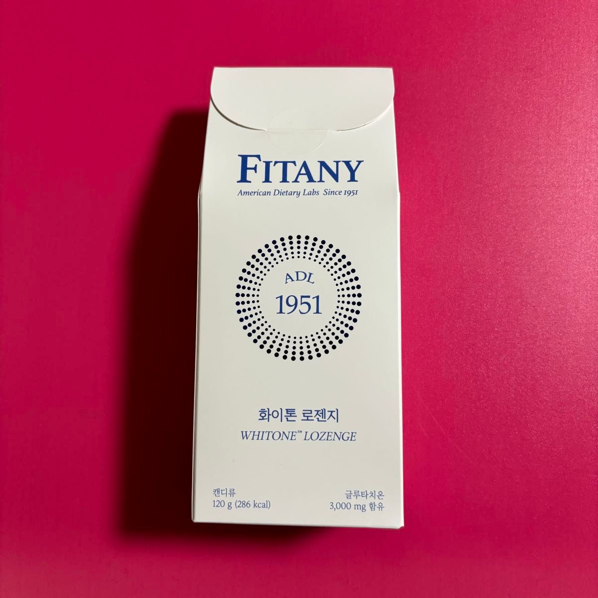 FITANY WHITON LOZENGE ホワイトーンロゼンジ 美白 飴 1箱 FITANY WHITON LOZENGE ホワイトーンロゼンジ 美白 飴 1箱