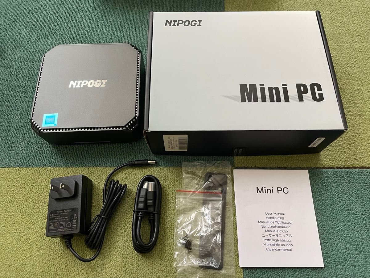 新品 ミニPC NIPOGI AK2PRO Win11Pro CeleronN5095 12GBRAM 新品 ミニPC NIPOGI AK2PRO Win11Pro CeleronN5095 12GBRAM