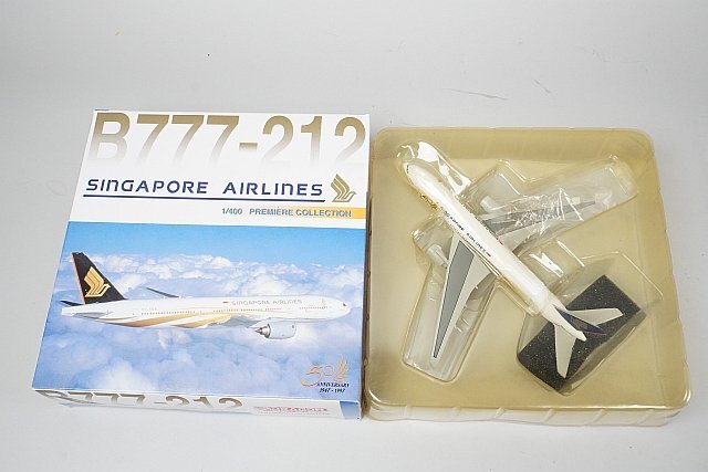 * DRAGON Dragon 1/400 B777-212 SINGAPORE AIRlLINES Singapore авиация 9V-SQA 50 годовщина 1947-1997 55028