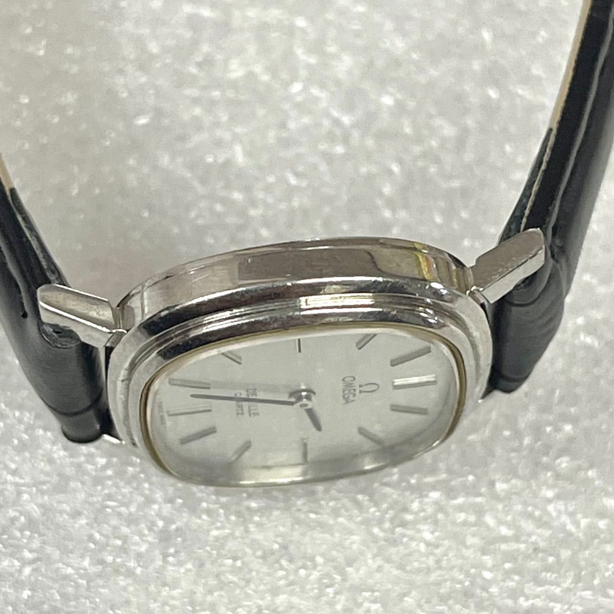 稼働 OMEGA DEVILLE プッシュボタン レディースクォーツ オメガ 稼働 OMEGA DEVILLE プッシュボタン レディースクォーツ オメガ