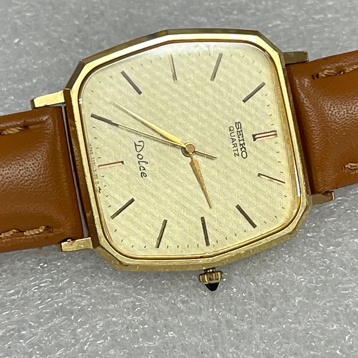 稼働 良品 裏記念刻印あり SEIKO DOLCE 10角 薄型 SGP30 稼働 良品 裏記念刻印あり SEIKO DOLCE 10角 薄型 SGP30