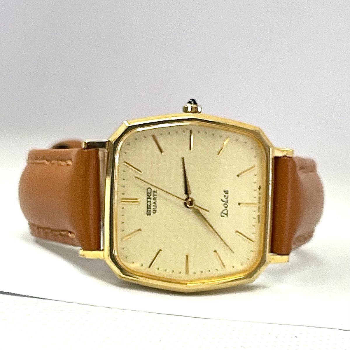 稼働 良品 裏記念刻印あり SEIKO DOLCE 10角 薄型 SGP30 稼働 良品 裏記念刻印あり SEIKO DOLCE 10角 薄型 SGP30