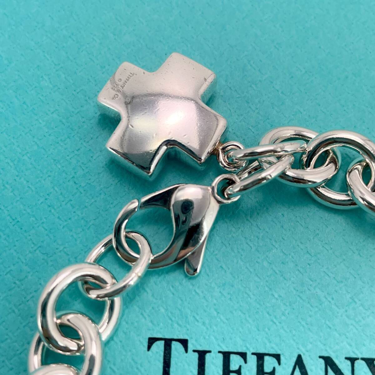 ティファニー ローマンクロス シルバー ブレスレット Tiffany&Co ティファニー ローマンクロス シルバー ブレスレット Tiffany&Co