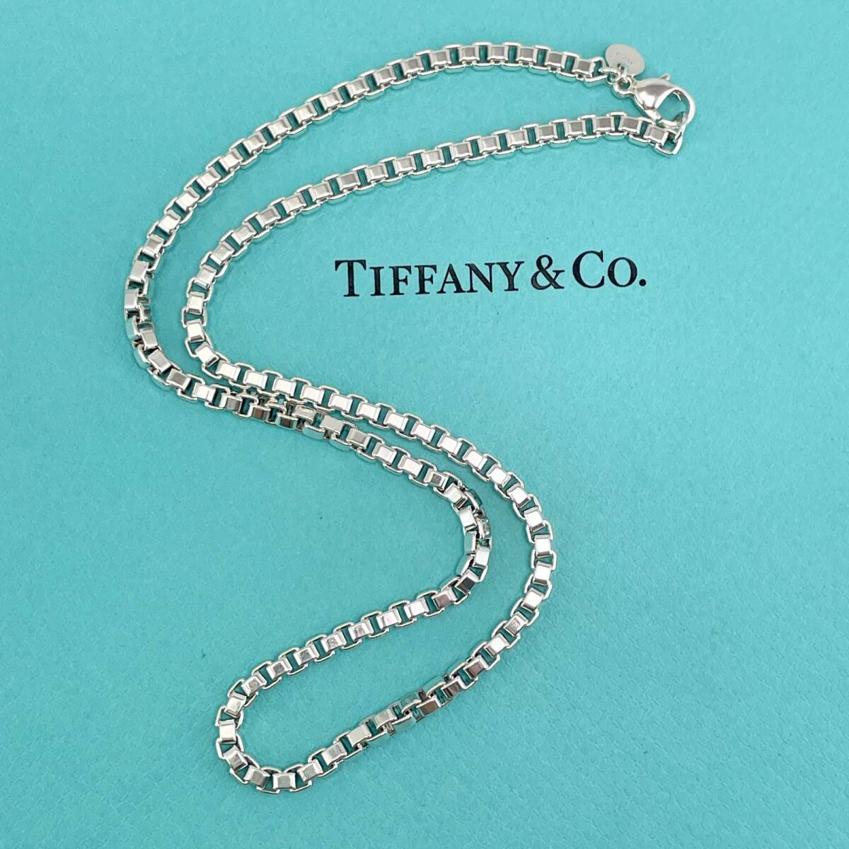 TIFFANY ティファニー ベネチアン ネックレス 約46cm 未使用 TIFFANY ティファニー ベネチアン ネックレス 約46cm 未使用
