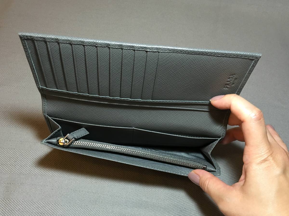 ヤフオク 新品 本物 プラダ Prada メンズ レザー 長財布 ヤフオク 新品 本物 プラダ Prada メンズ レザー 長財布