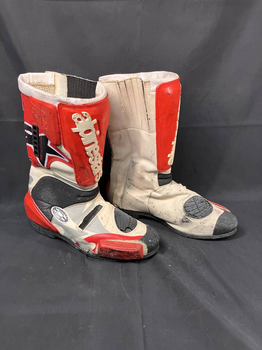 当時物 alpinestars アルパインスターズ レーシングブーツ 伊藤 当時物 alpinestars アルパインスターズ レーシングブーツ 伊藤
