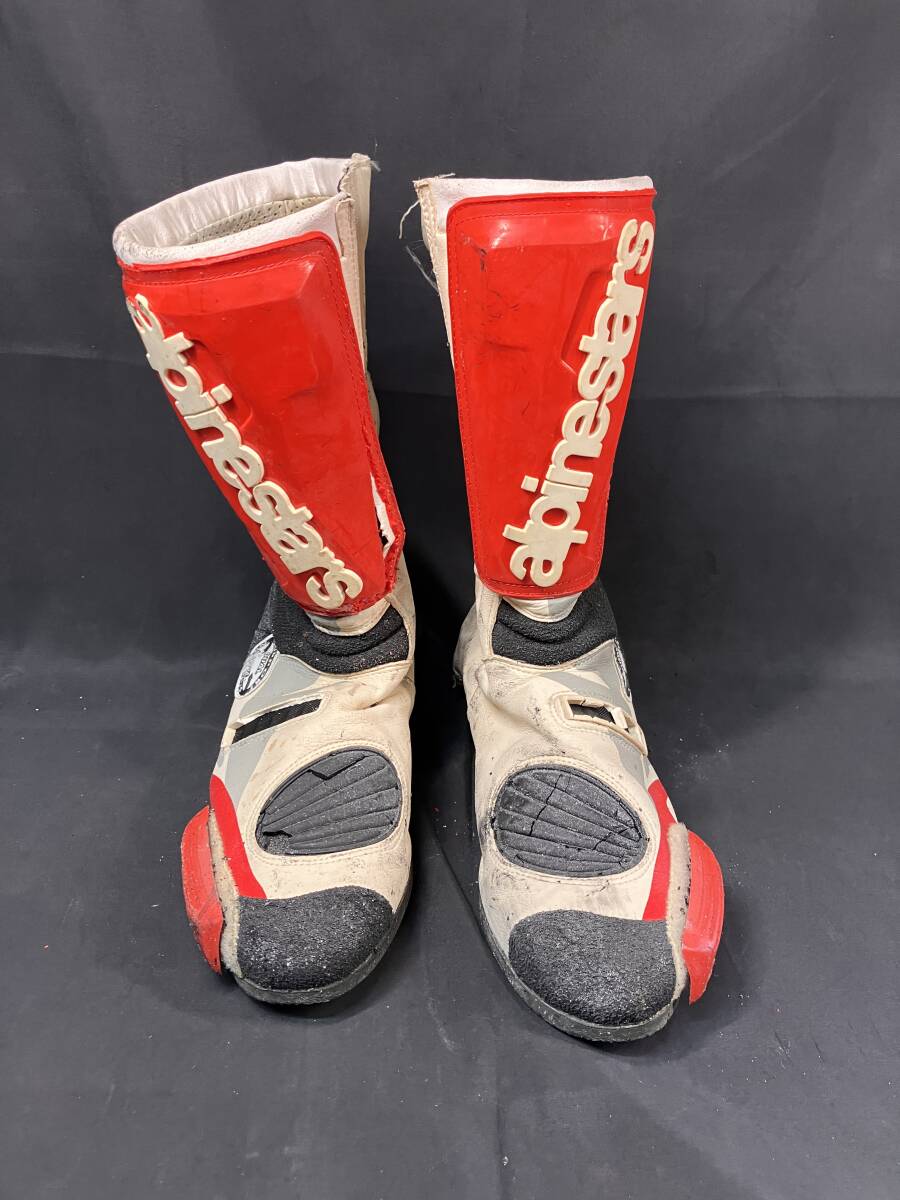 当時物 alpinestars アルパインスターズ レーシングブーツ 伊藤 当時物 alpinestars アルパインスターズ レーシングブーツ 伊藤