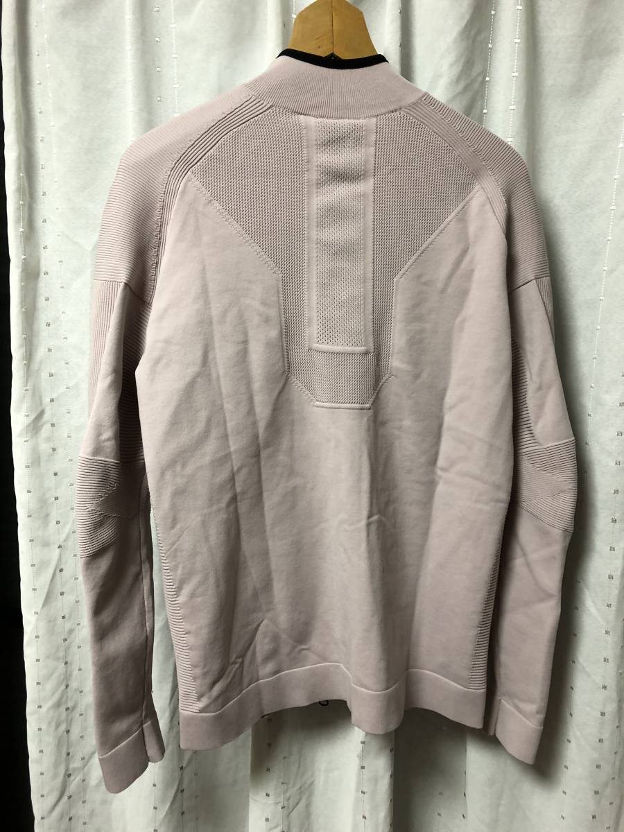 新品 Nike NSW Tech knit jacket S 定価27,000円 18ss ナイキ テック テックニット PARTICLE ROSE ローズ 薄いピンク_画像3