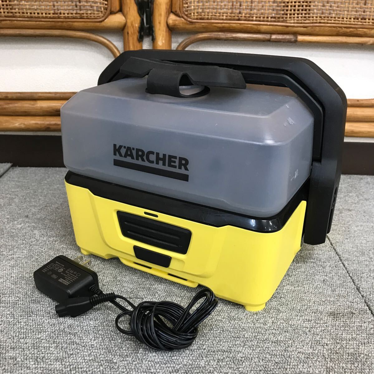 &【売り切り】KARCHERケルヒャー モバイルマルチクリーナー OC3 1.680-009.0 バッテリー内蔵 給水タンク一体型 動作確認済み 生活家電-日本代購代Bid第一推介「Funbid」