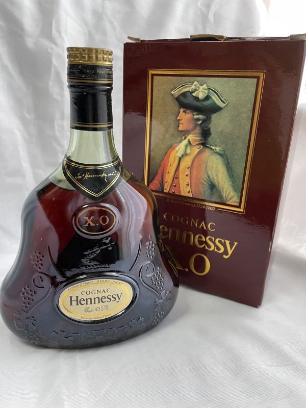 未開栓 Hennessy XO ヘネシー X.O 金キャップ グリーンボトル 未開栓 Hennessy XO ヘネシー X.O 金キャップ グリーンボトル