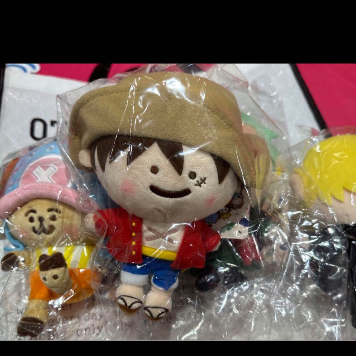 ONEPIECE YURUTTO ワンピース ゆるっと ぬいぐるみ 4点セット ONEPIECE YURUTTO ワンピース ゆるっと ぬいぐるみ 4点セット