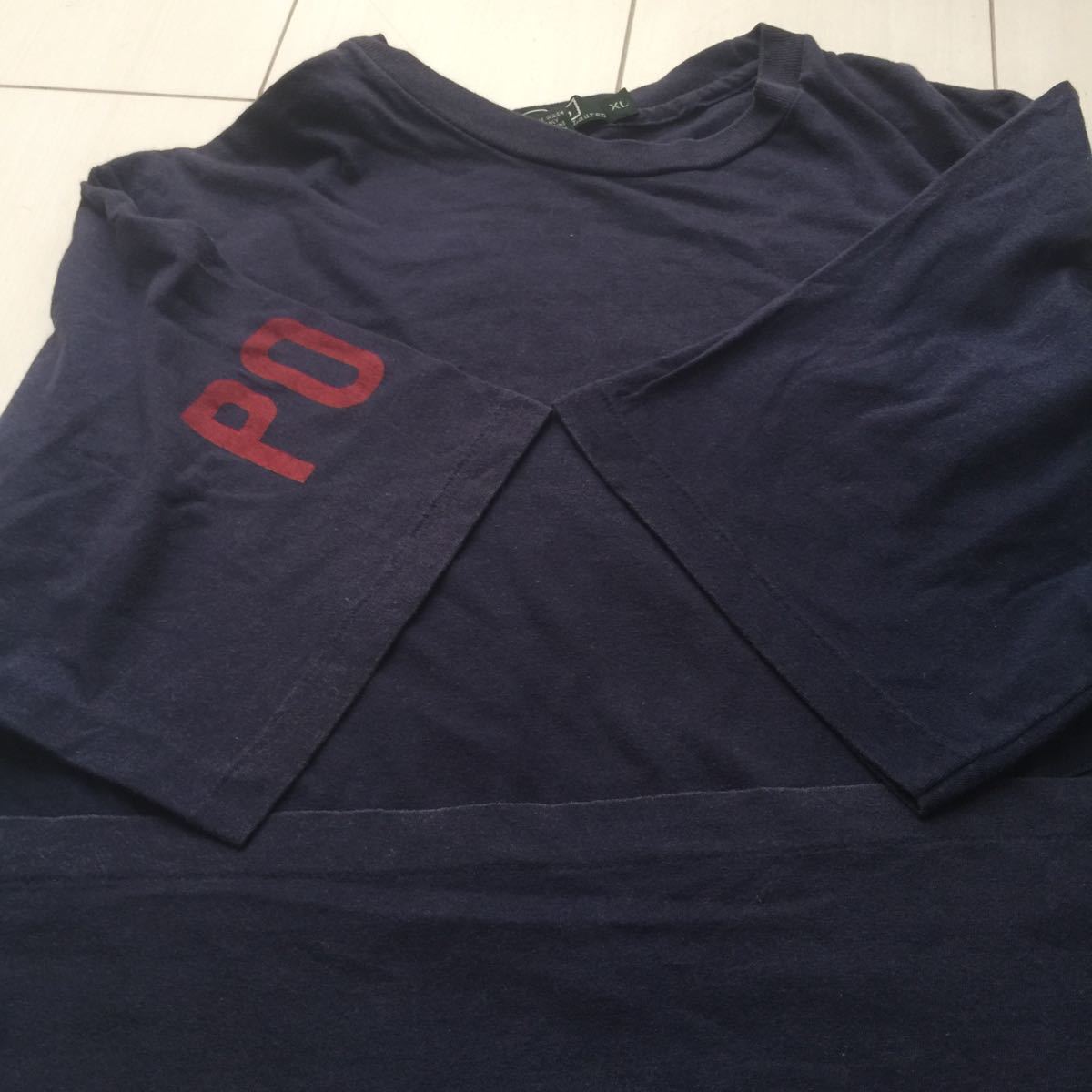 送料無料 90s USA製 Polo by Ralph Lauren 1992 STADIUM Tシャツ