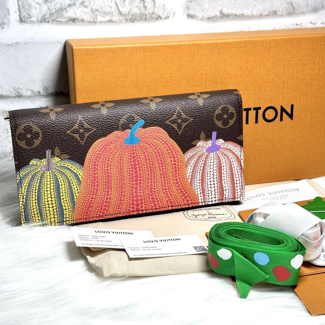 限定 美品 ルイヴィトン 草間彌生 ポルトフォイユ サラ NM YK LV 限定 美品 ルイヴィトン 草間彌生 ポルトフォイユ サラ NM YK LV