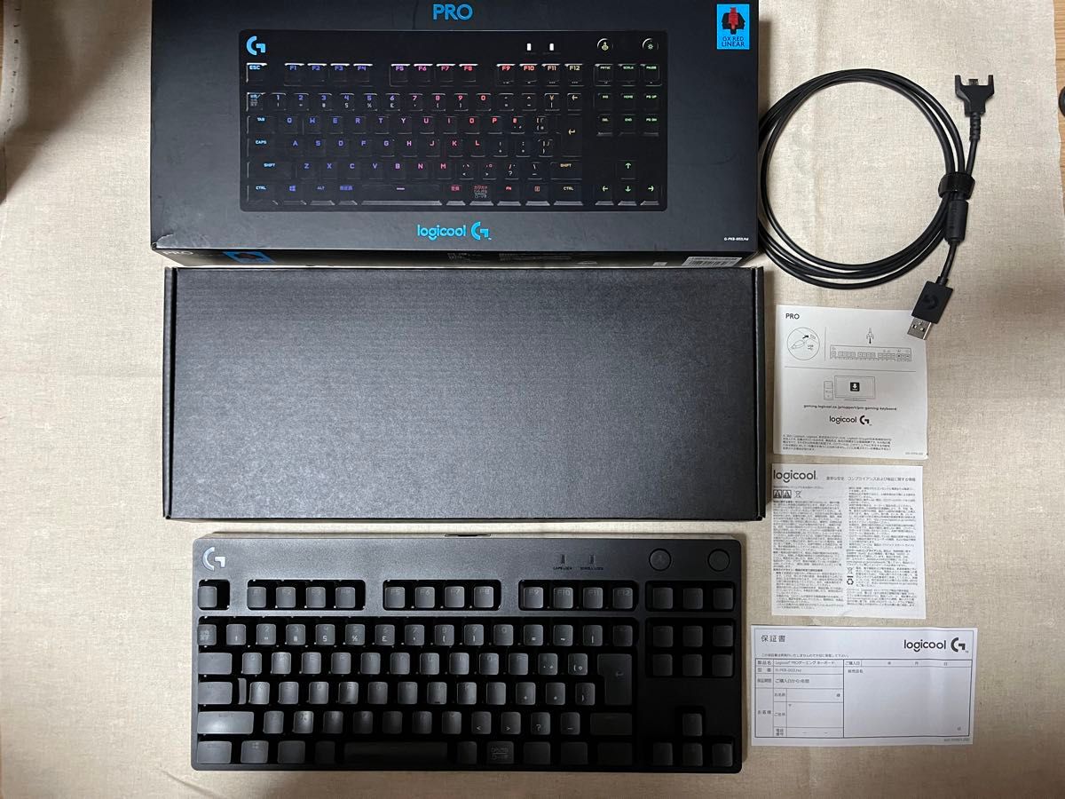 ロジクール Logicool G PRO ゲーミング キーボード テンキーレス ロジクール Logicool G PRO ゲーミング キーボード テンキーレス