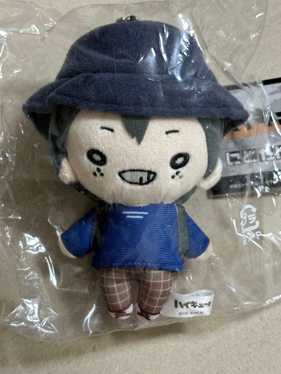 山口忠 にとたん ボールチェーン付きぬいぐるみ ハイキュー DAY 山口忠 にとたん ボールチェーン付きぬいぐるみ ハイキュー DAY