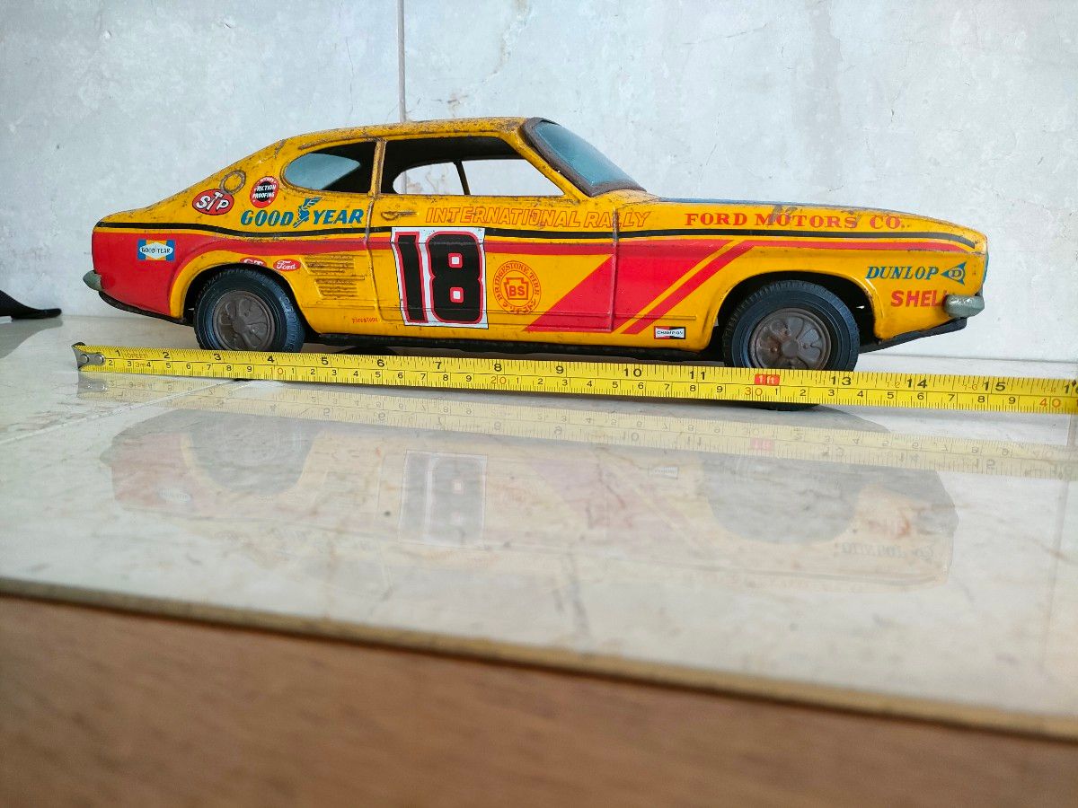 ☆イチコー フォード カプリGT ブリキ 当時物 FORD CAPRI GT ☆イチコー フォード カプリGT ブリキ 当時物 FORD CAPRI GT