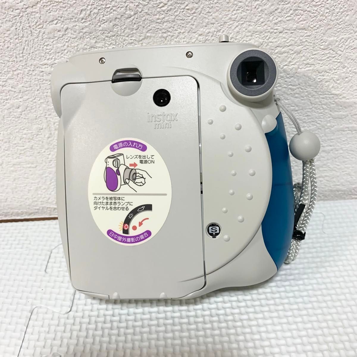 FUJIFILM チェキポップ instax mini 7 ブルー インスタント FUJIFILM チェキポップ instax mini 7 ブルー インスタント