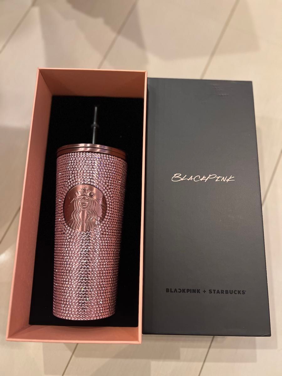 starbucks × BLACKPINK コラボ タンブラー ラインストーン starbucks × BLACKPINK コラボ タンブラー ラインストーン