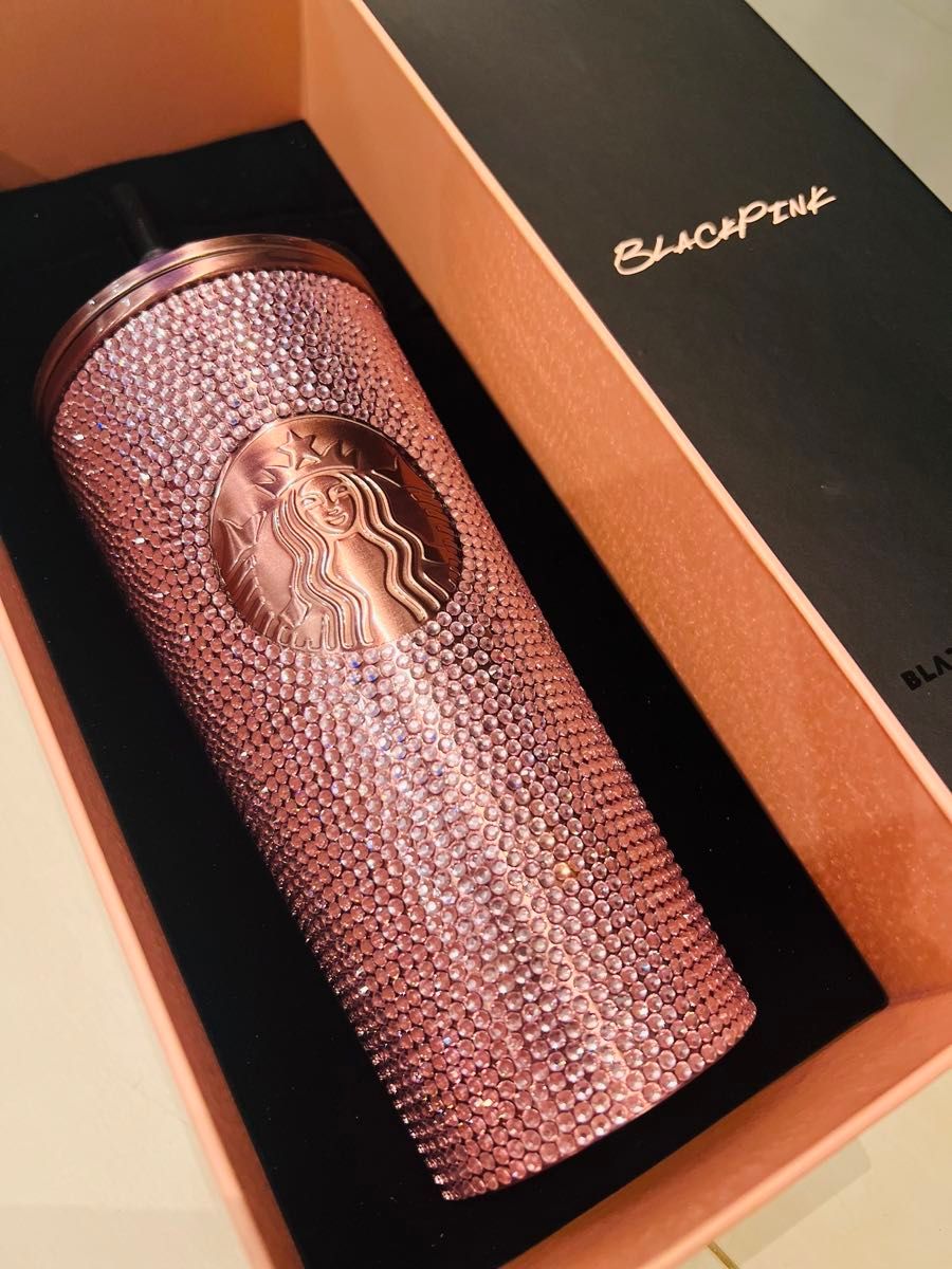 starbucks × BLACKPINK コラボ タンブラー ラインストーン starbucks × BLACKPINK コラボ タンブラー ラインストーン