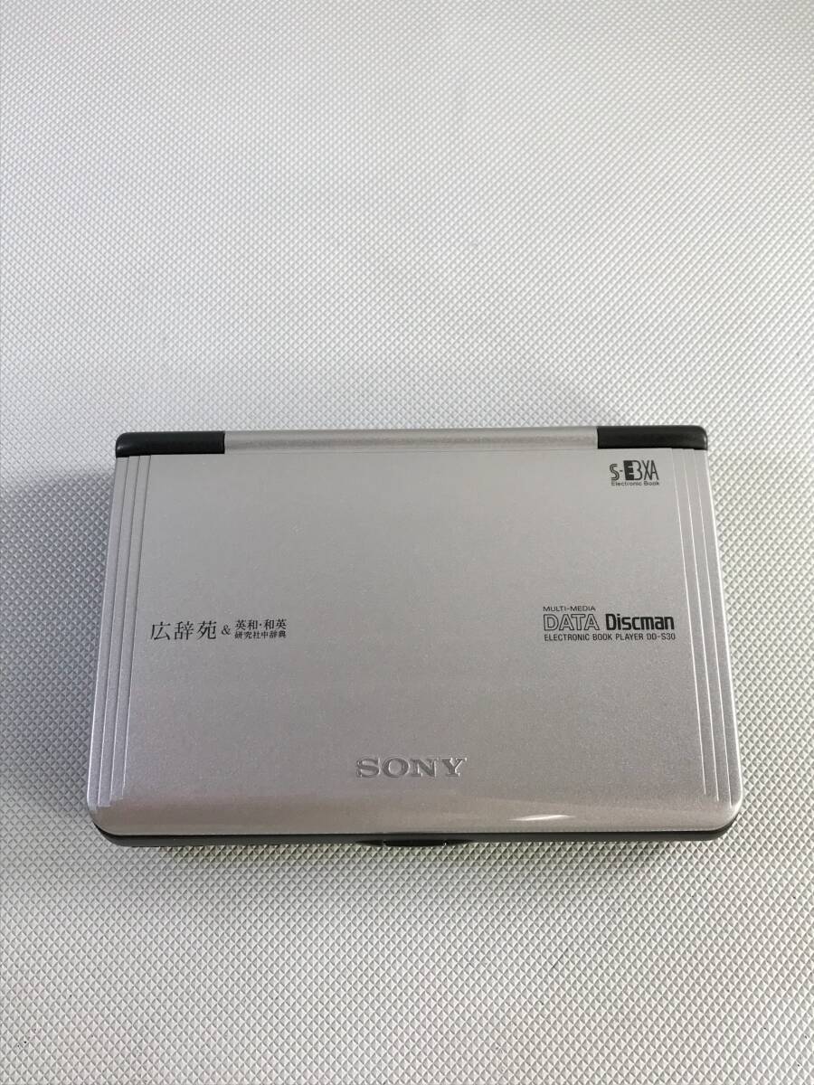 S6648/SONY Sony electron book player DD-S30 DATA DISCMAN computerized dictionary wide .. disk attaching [ electrification OK]240712