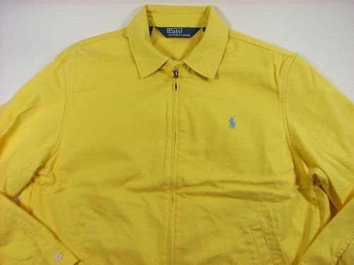 POLO RALPH LAURENポロラルフローレンメンズ男性用ジャケットアウター上着（イエロー）XL