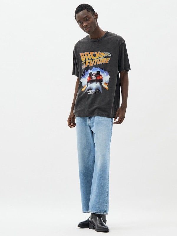 新品【GU】グラフィック Tシャツ XL LL バック・トゥ・ザ 新品【GU】グラフィック Tシャツ XL LL バック・トゥ・ザ