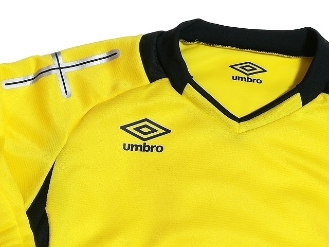 [ новый товар ] обычная цена 8900 иен Umbro /umbro голкипер длинный рукав tops UAS6607G[M] желтый цвет / желтый * верхняя одежда мужчина футбол SOCCER мужской keeper 