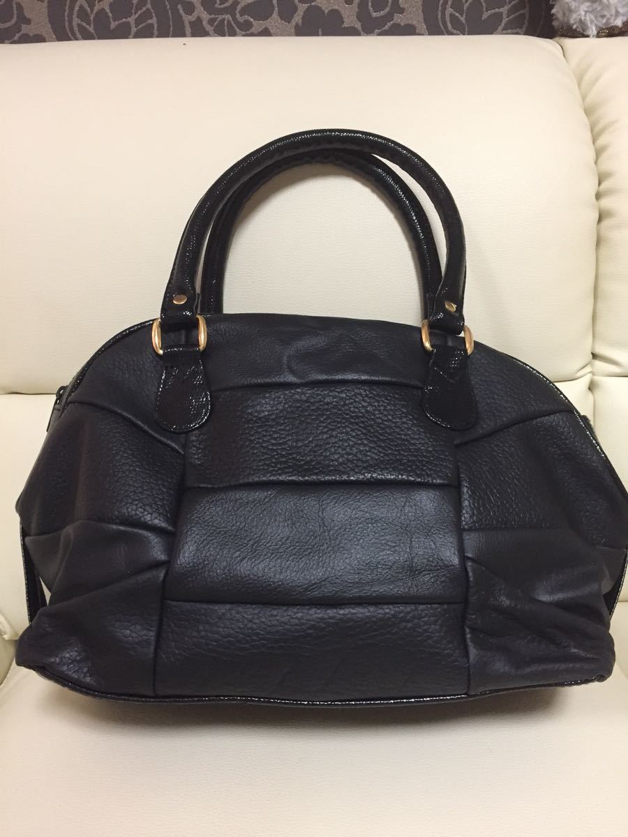 393.新品☆ミニボストンバッグ☆黒 ブラック ボストンバッグ