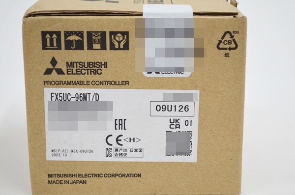 Yahoo!オークション - 未使用 三菱電機 FX5UC-96MT/D シーケンサ Yahoo!オークション - 未使用 三菱電機 FX5UC-96MT/D シーケンサ