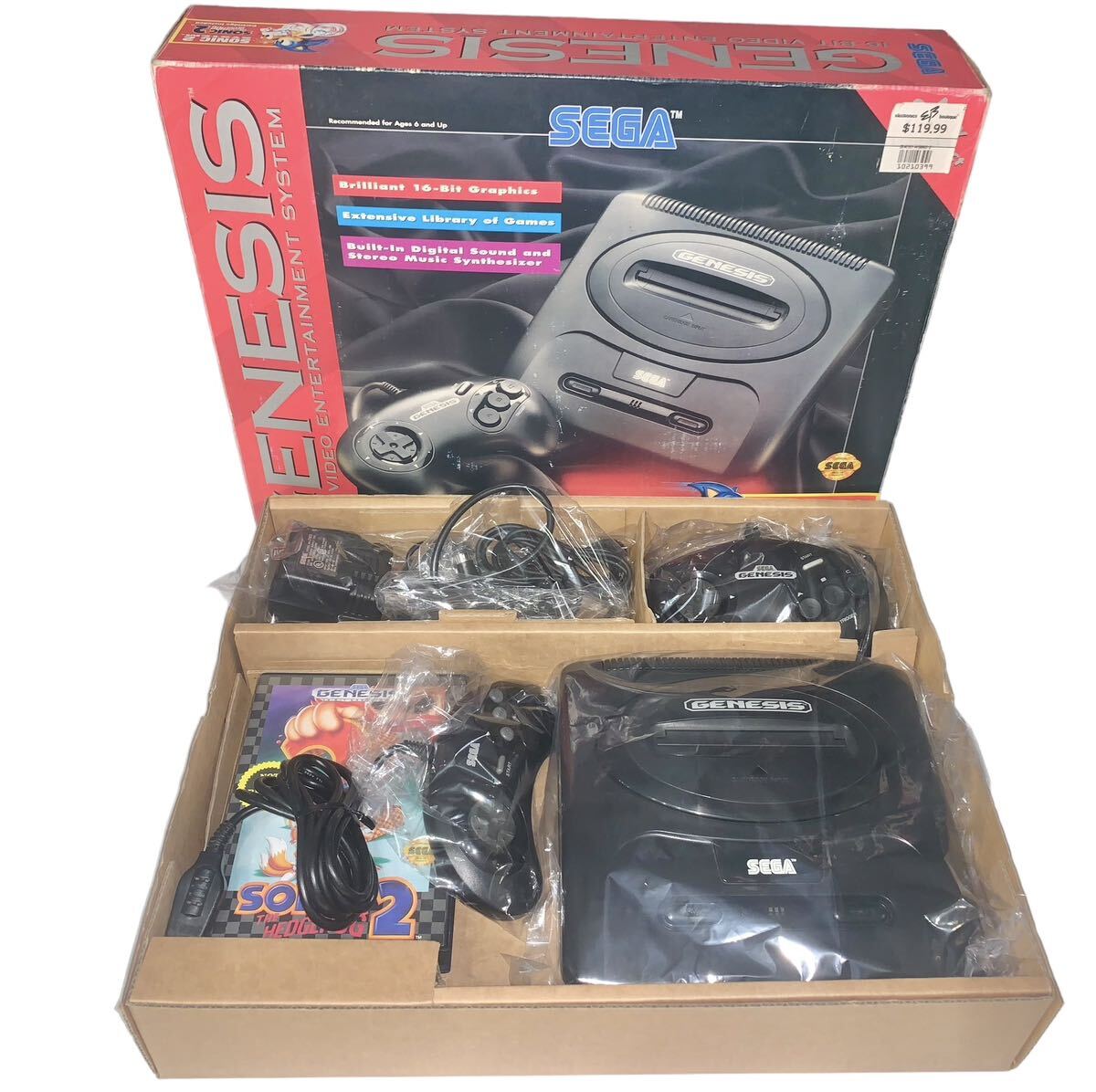 稀少品 メガドライブ2 本体 北米版 GENESIS ジェネシスモデル2 SEGA 稀少品 メガドライブ2 本体 北米版 GENESIS ジェネシスモデル2 SEGA