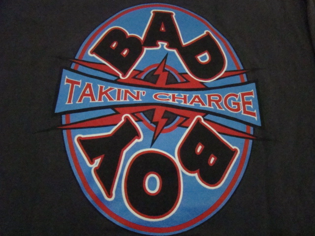 90s USA製 BAD BOY CLUB ロンT L ブラック バッドボーイクラブ ロゴ 両面プリント 長袖 Tシャツ オールド ストリート スケート
