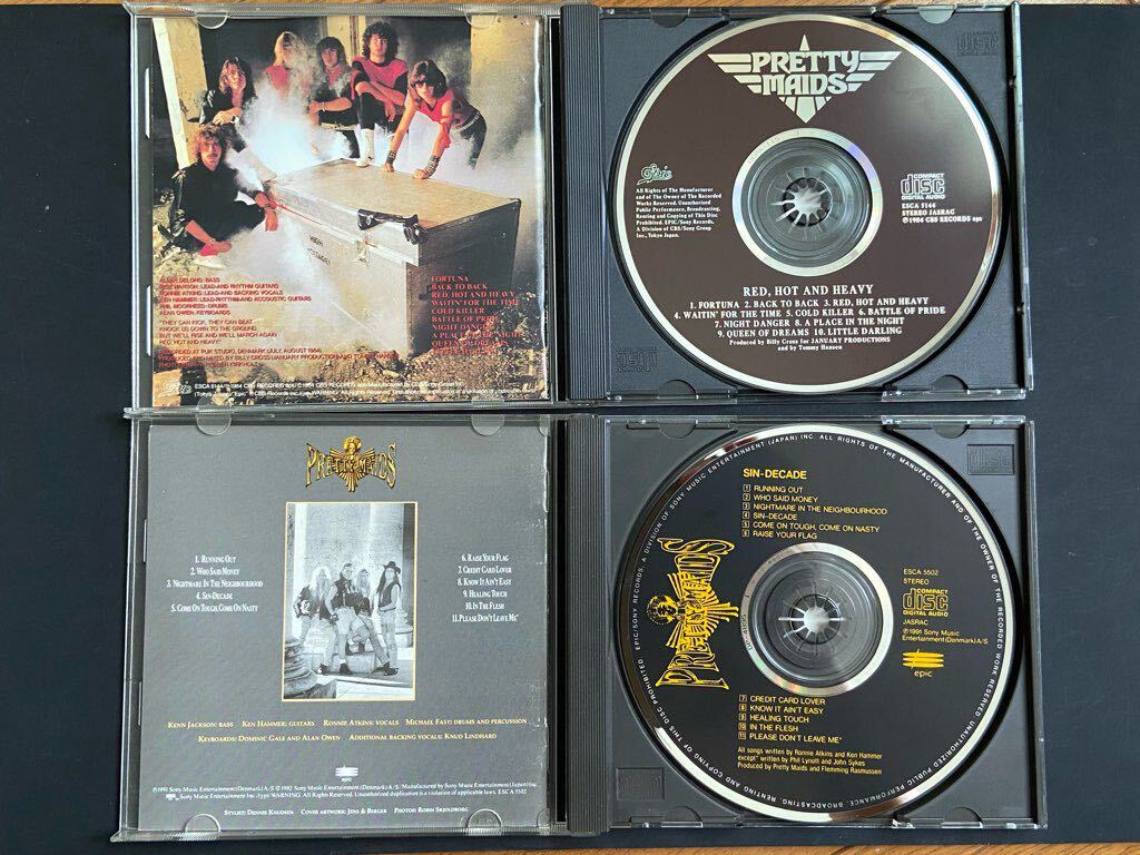 CD3枚セット】Pretty Maids, プリティ・メイズ/Red Hot and CD3枚セット】Pretty Maids, プリティ・メイズ/Red Hot and