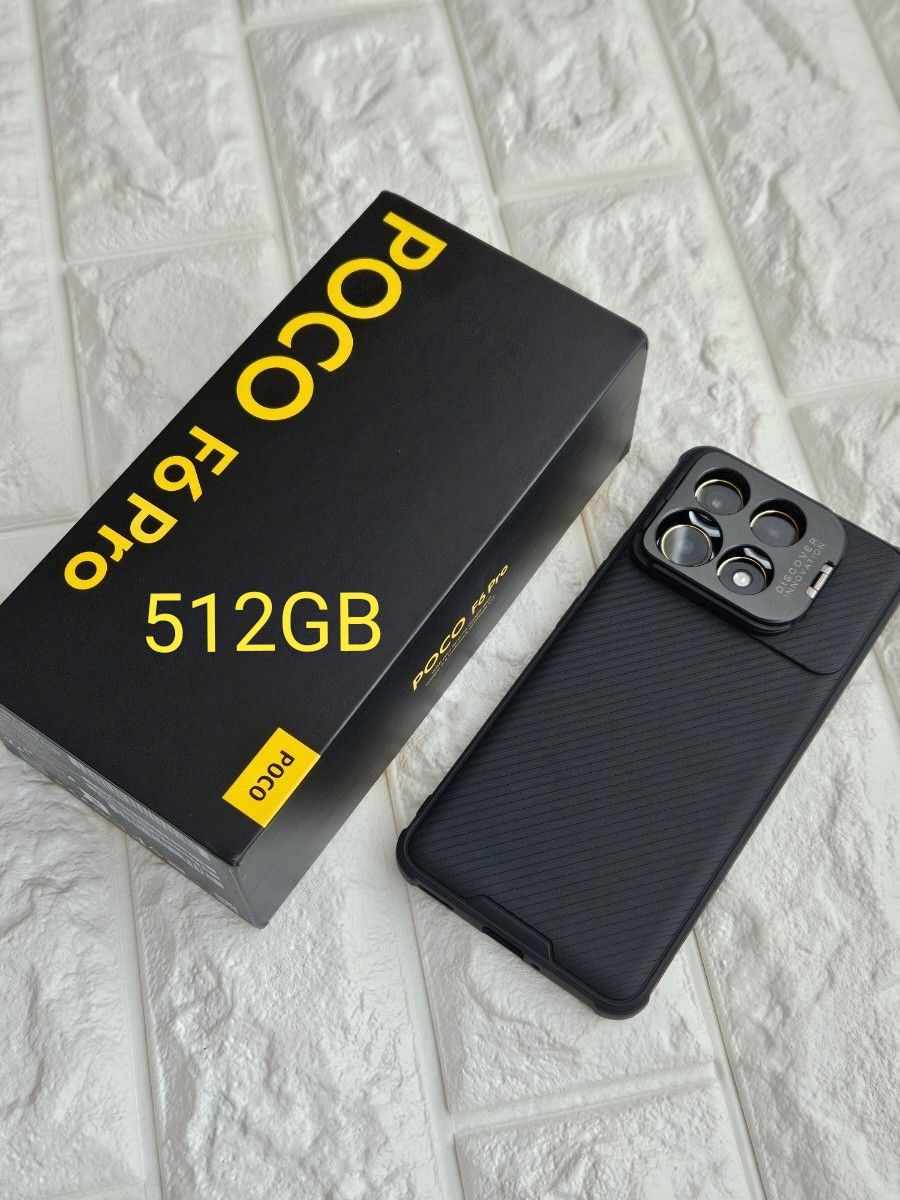 極美品】POCO F6 PRO 12GB/512GB ブラック グローバル版|Yahoo 極美品】POCO F6 PRO 12GB/512GB ブラック グローバル版|Yahoo