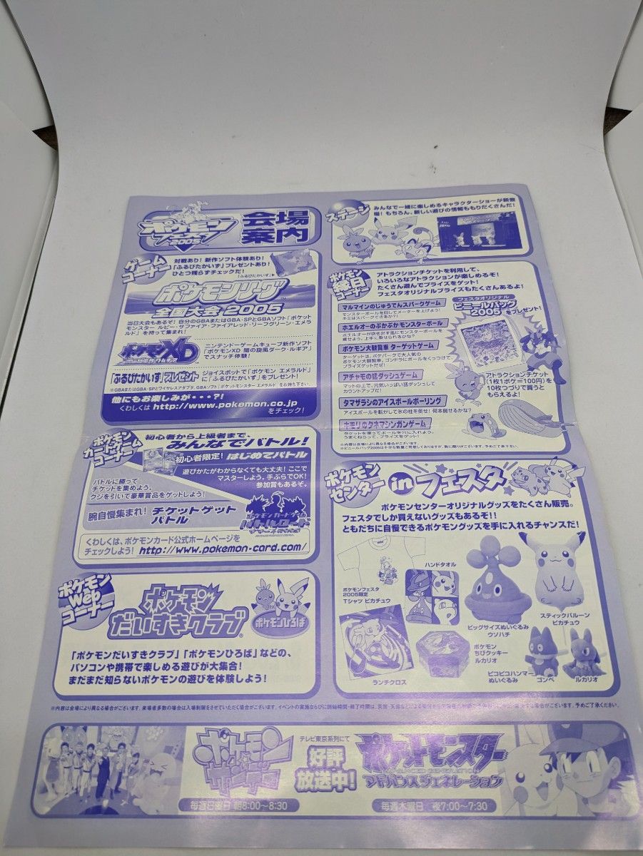 チラシ フライヤー ポケモンフェス ポケモンセンター チラシ フライヤー ポケモンフェス ポケモンセンター