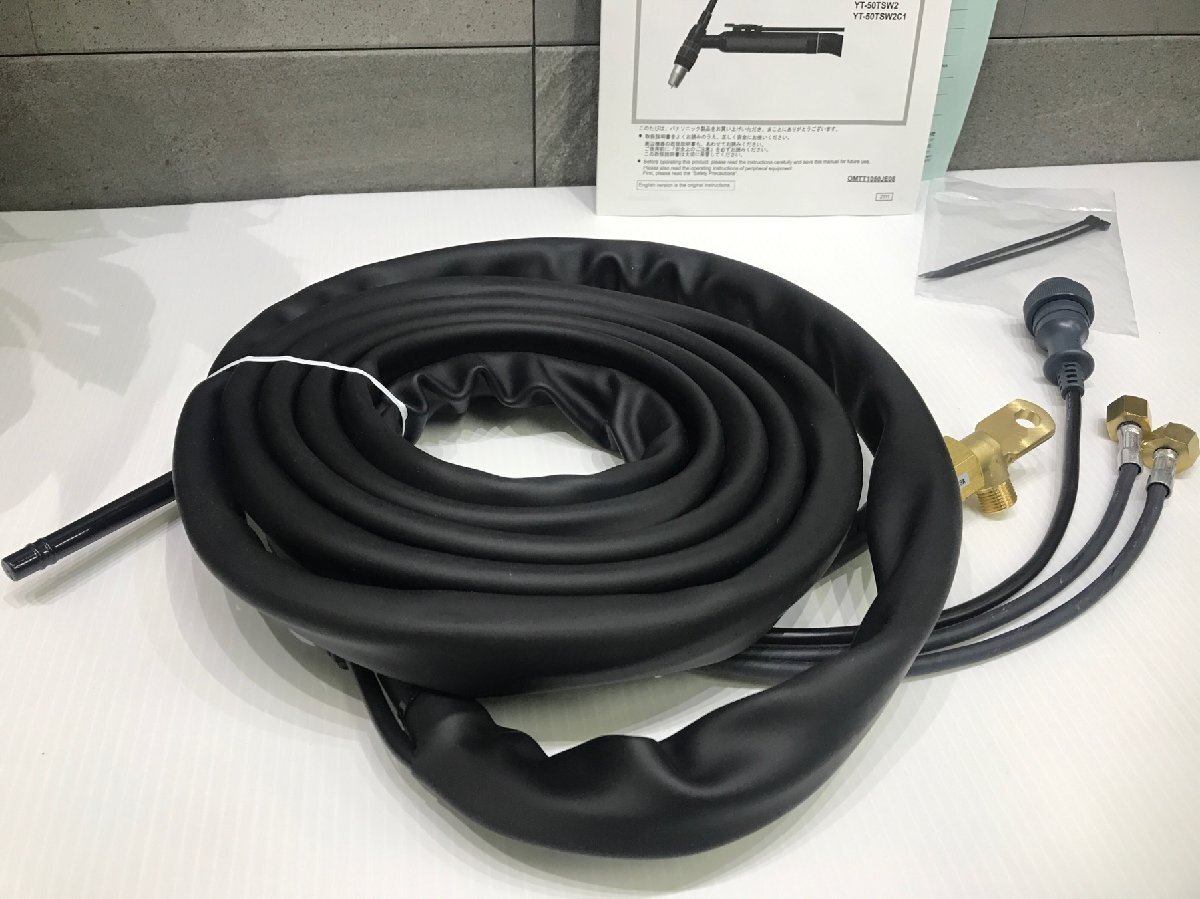 B-h117【未使用品】Panasonic TIGトーチ YT-20TSW2 水冷式 200A B-h117【未使用品】Panasonic TIGトーチ YT-20TSW2 水冷式 200A