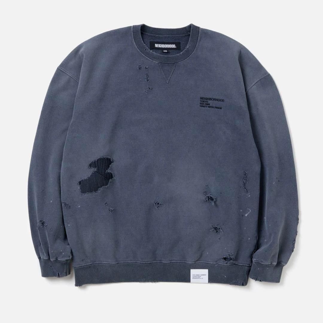 新品 ネイバーフッド SAVAGE スウェット M 黒 neighborhood 新品 ネイバーフッド SAVAGE スウェット M 黒 neighborhood