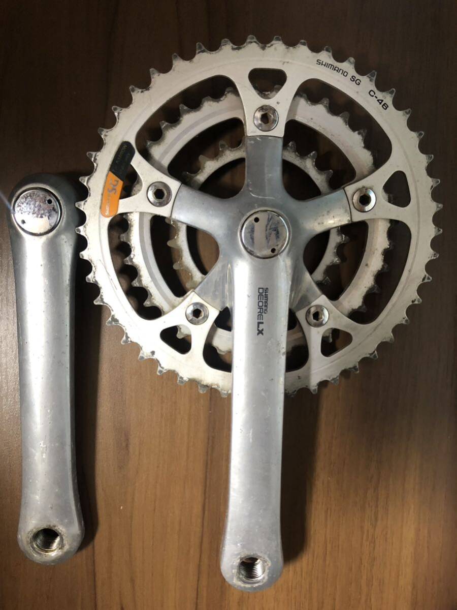 Yahoo!オークション - SHIMANO DEORE LX FC-M550 クランク 175mm Yahoo!オークション - SHIMANO DEORE LX FC-M550 クランク 175mm