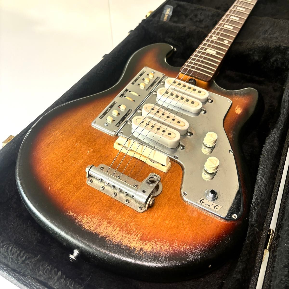 1960年希少品】Guyatone グヤトーン LG-140T ビザール ジャパン 1960年希少品】Guyatone グヤトーン LG-140T ビザール ジャパン