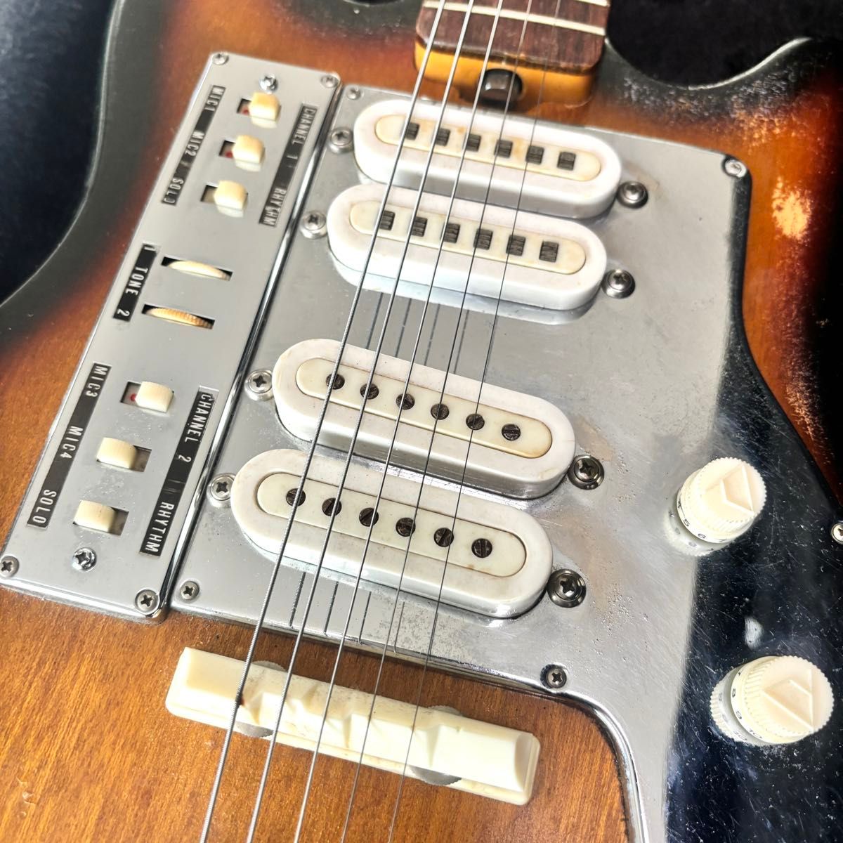 1960年希少品】Guyatone グヤトーン LG-140T ビザール ジャパン 1960年希少品】Guyatone グヤトーン LG-140T ビザール ジャパン