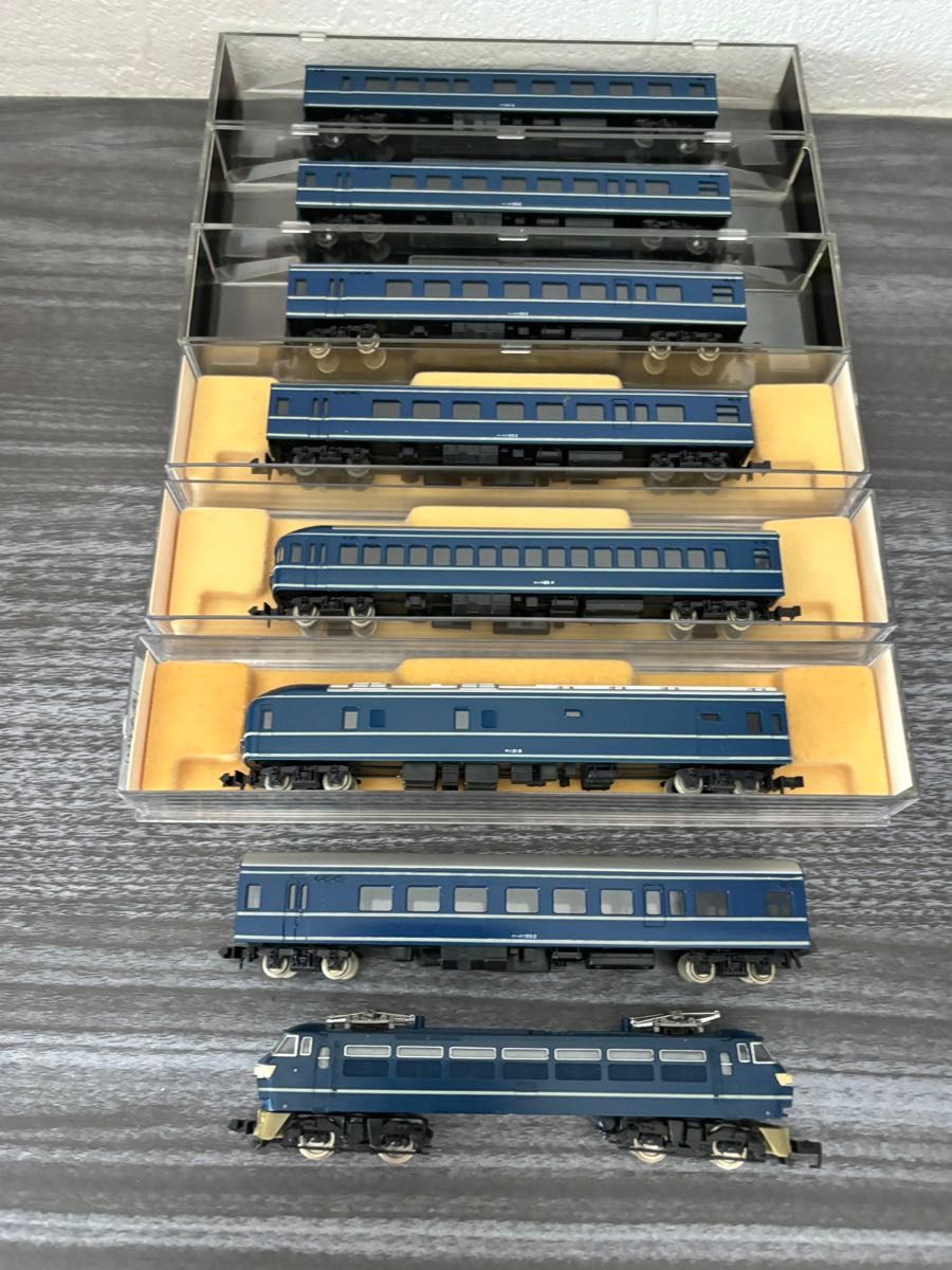 関水金属KATO Nゲージブルートレイン客車6両 Nゲージ KATO 鉄道模型 国鉄 特急 20系 ブルートレイン 客車