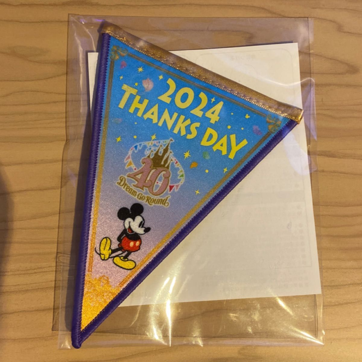 東京ディズニーリゾート40周年サンクスデーキャスト限定 東京ディズニーリゾート40周年サンクスデーキャスト限定