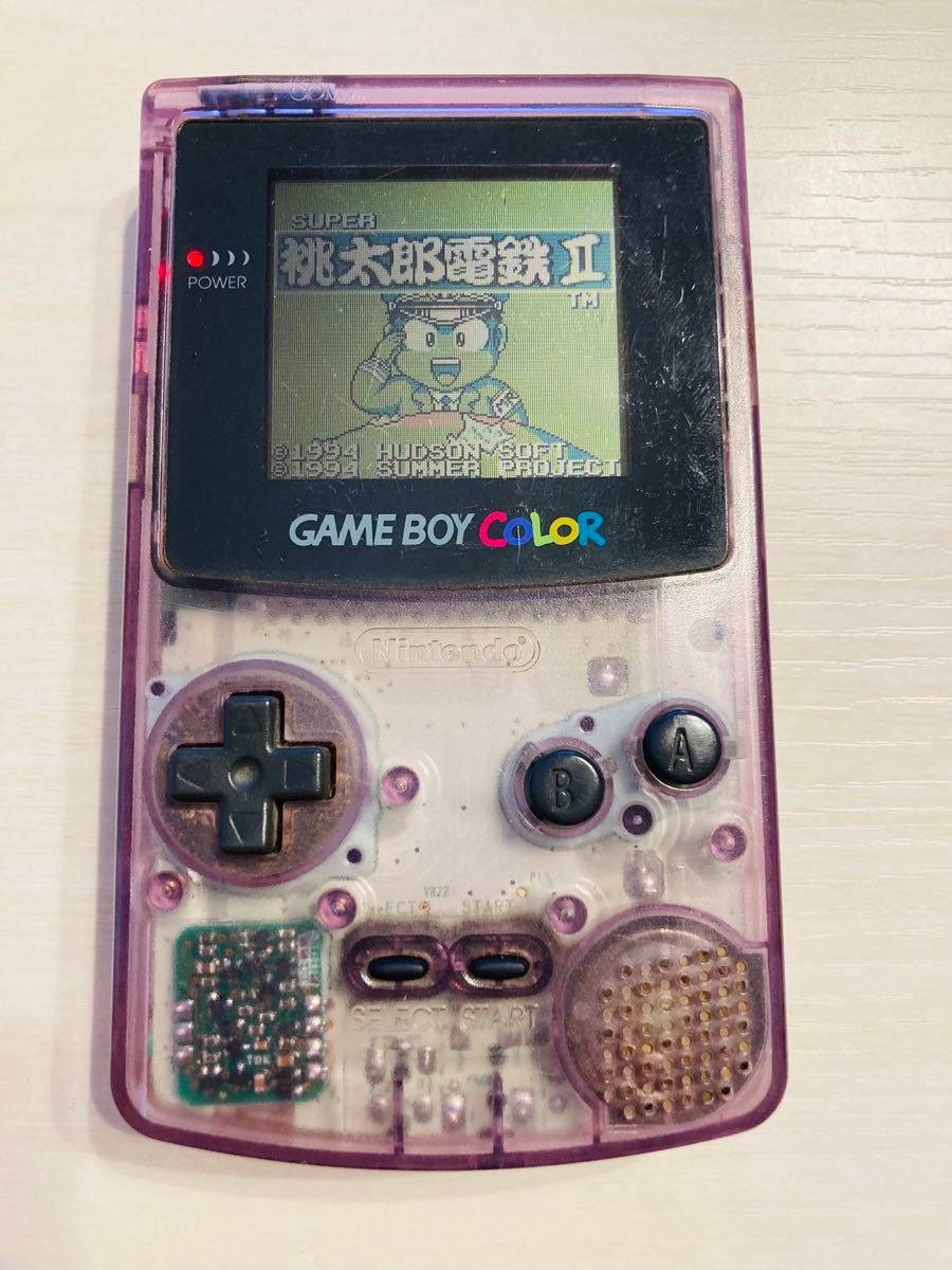 ゲームボーイカラー 任天堂 クリアパープル Nintendo GAME BOY ゲームボーイカラー 任天堂 クリアパープル Nintendo GAME BOY