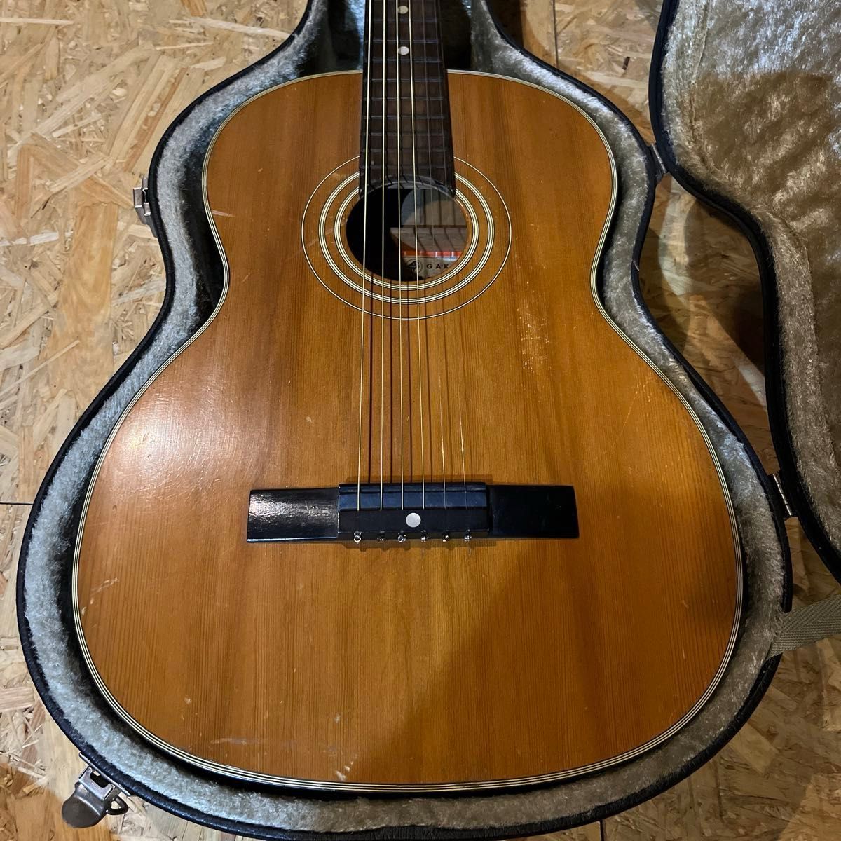 ギター YAMAHA guitar No.15 激鳴り YAMAHA dynamic guitar no15 1960年代 鉄弦 新品弦