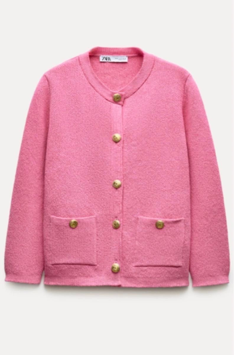 新品 ZARA プレーンニットカーディガン M(9-11号)|Yahoo 新品 ZARA プレーンニットカーディガン M(9-11号)|Yahoo