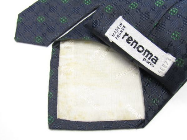 renoma(レノマ )　シルクネクタイ　小紋柄　イタリア製　844553C186R18_画像2