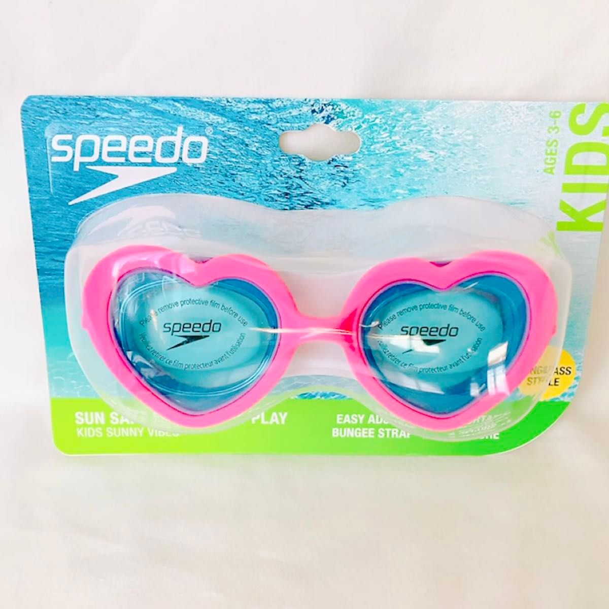 日本未発売 アメリカ Speedo スピード キッズ ハート ゴーグル スイミング プール 水泳 輸入　海外 TARGET 雑貨