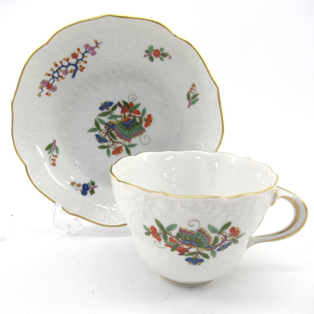 1円〜 Meissen マイセン 中国の蝶 チャイニーズバタフライ カップ&ソーサー 金彩 花柄 312-2856996【O商品】(マイセン)|売買されたオークション情報、Yahoo!オークション(旧ヤフオク!) の商品情報をアーカイブ公開 - オークファン(aucfan.com)