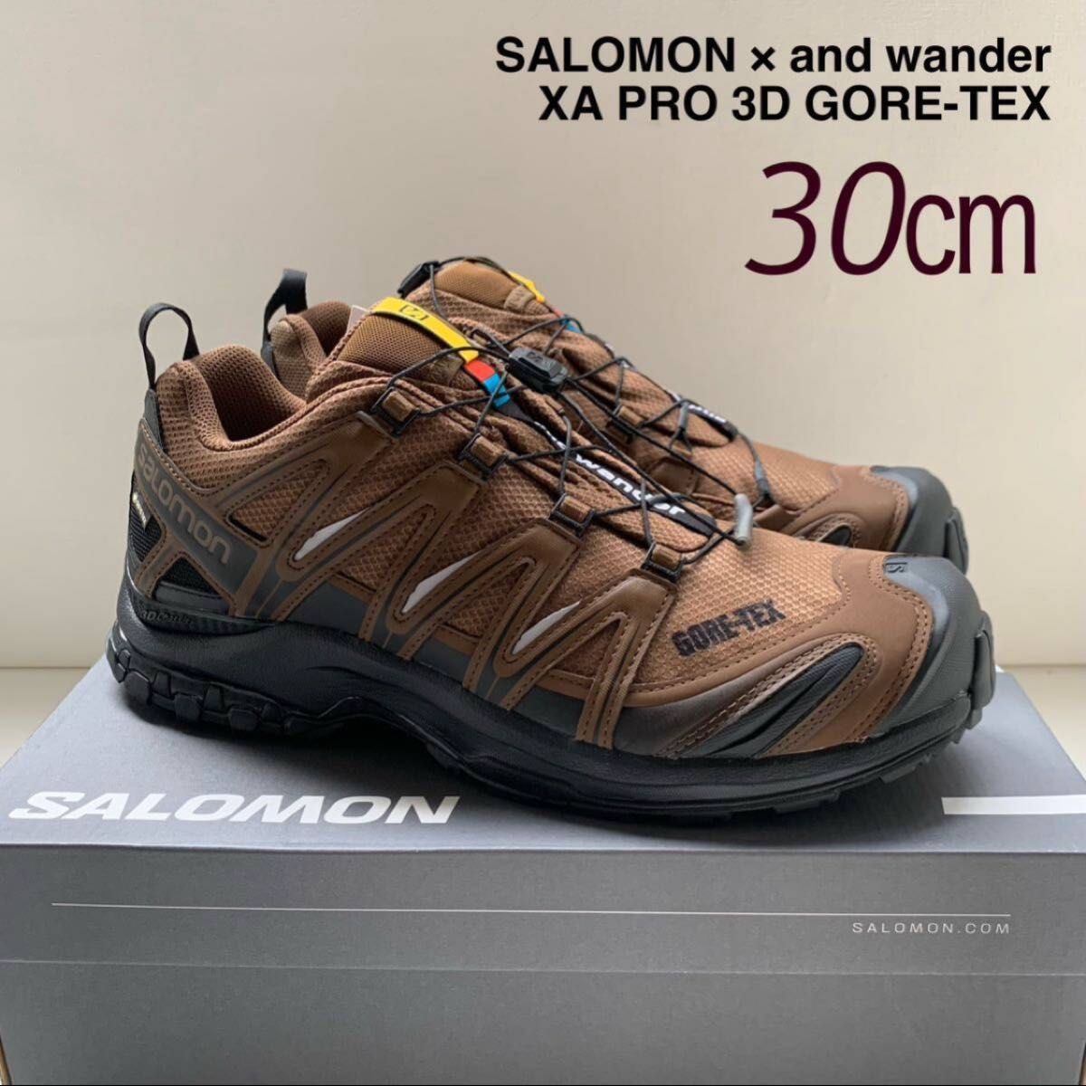 新品 アンドワンダー and wander × サロモン Salomon コラボ XA 新品 アンドワンダー and wander × サロモン Salomon コラボ XA