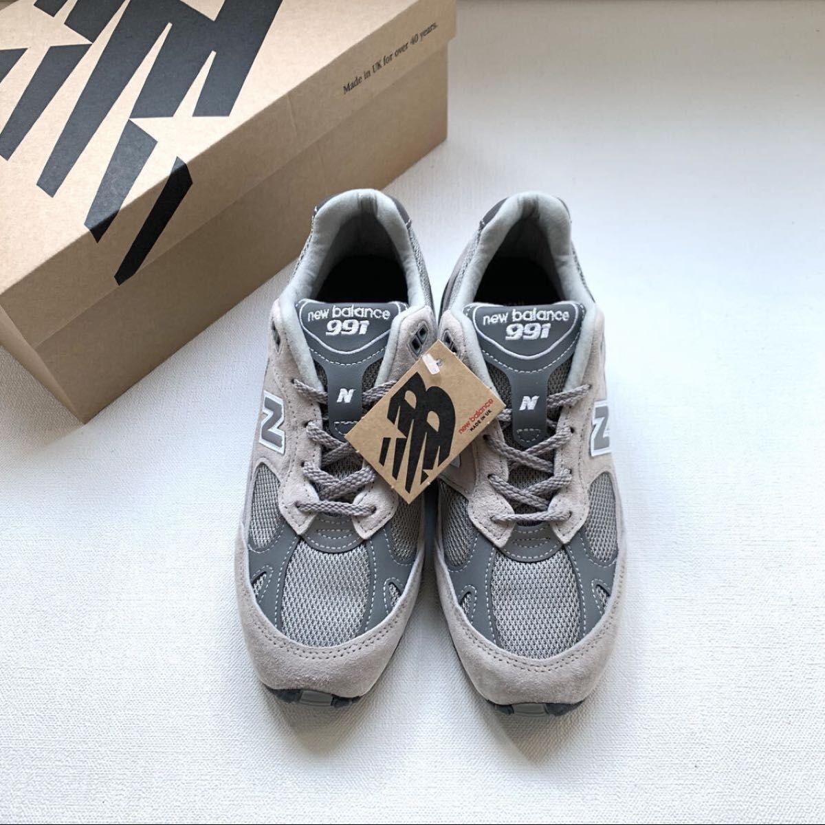 新品 英国製 ニューバランス New Balance W991 スニーカー 24 5 新品 英国製 ニューバランス New Balance W991 スニーカー 24 5